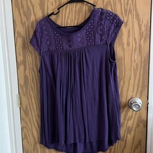 Merona XL women’s top. Purple.
